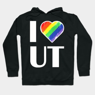 Ut Rainbow Pride Lgbt Ut Pride Hoodie